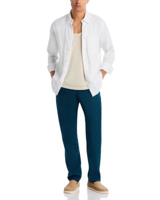 Bo Linen Regular Fit Drawstring Pants