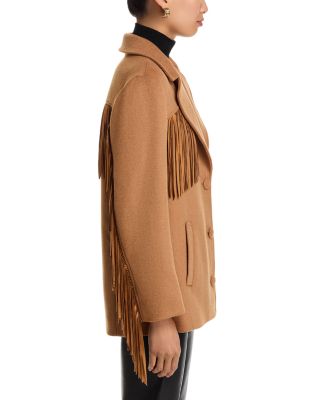 Keeley Fringe Trim Coat