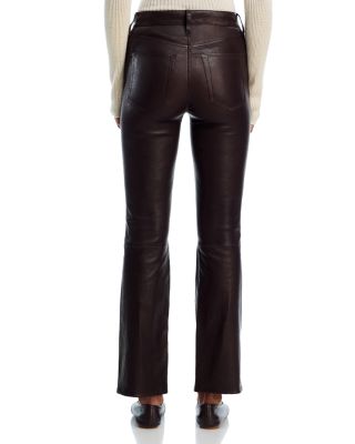 The Leather Reboot Crop Jeans
