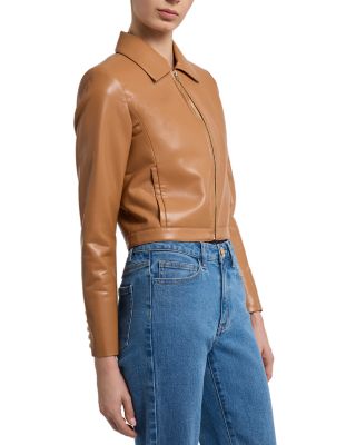 Lola Faux Leather Jacket