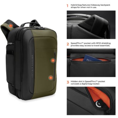 ZDX Medium ZDX Convertible Backpack Duffle Bag