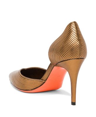 Women's Leather High-Heel Pump