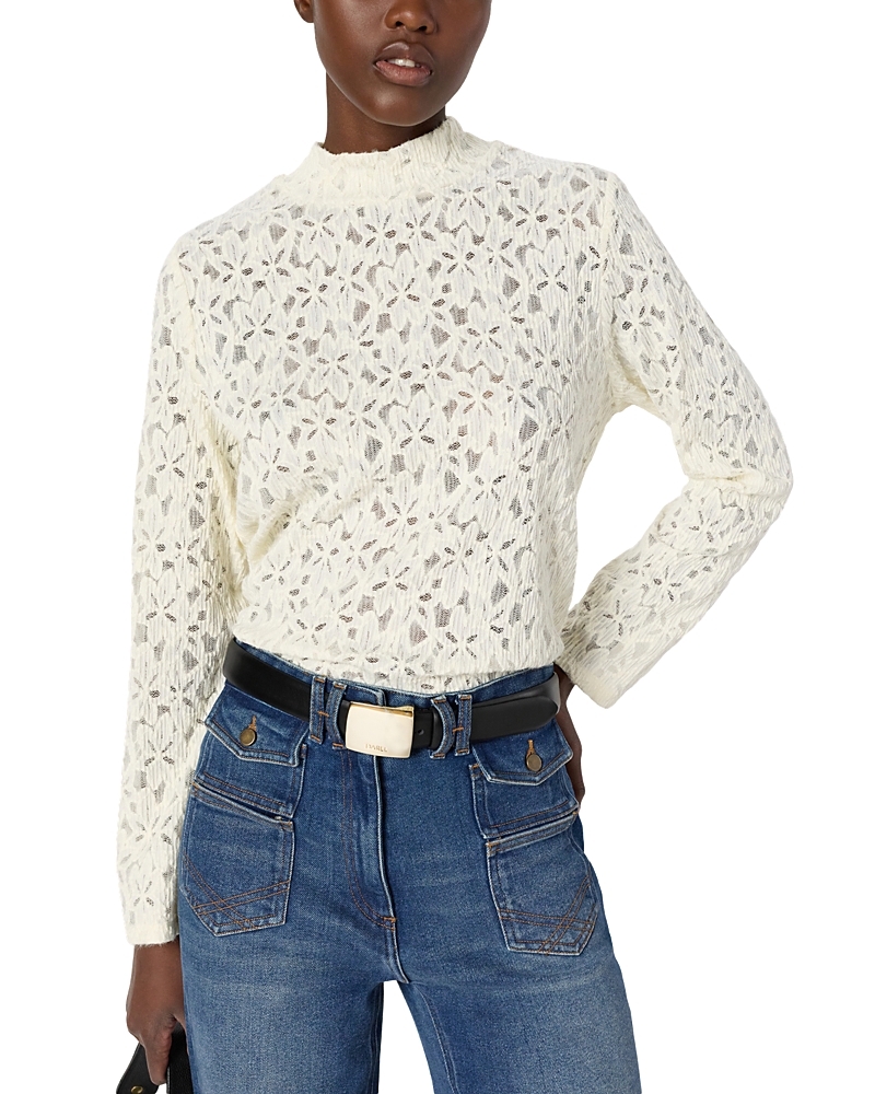 Gerard Darel Harmonie Top In Neutral