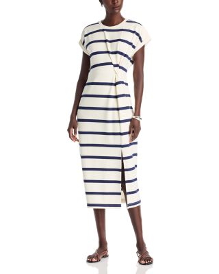 Agua Isle Short Sleeve Midi Dress