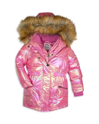 Girls' Middle Puffer Coat - Little Kid, Big Kid