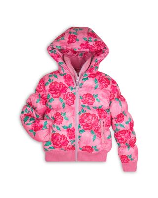 Girls' Flurry Floral Hooded Coat - Little Kid, Big Kid