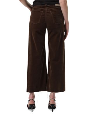 Lyra Wide Leg Cropped Jeans in Costes