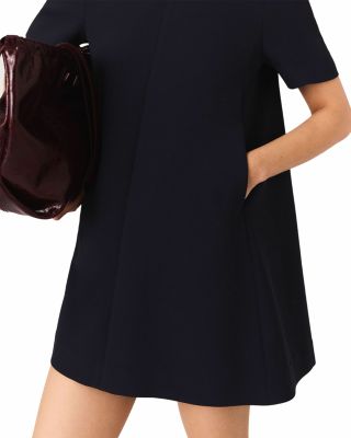 Heavy Crepe Trapeze Dress