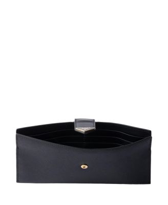 Large Saffiano And Leather Wallet