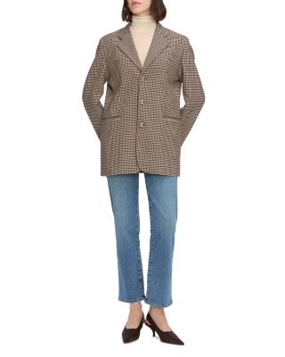 Le Sleek Straight High Rise Jeans in Flip