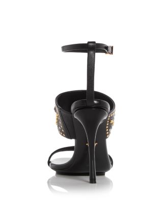 Medusa Embellished Sandals