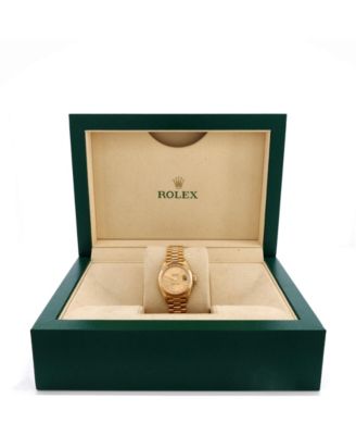 Oyster Perpetual President Datejust Automatic Watch in Gold 26mm