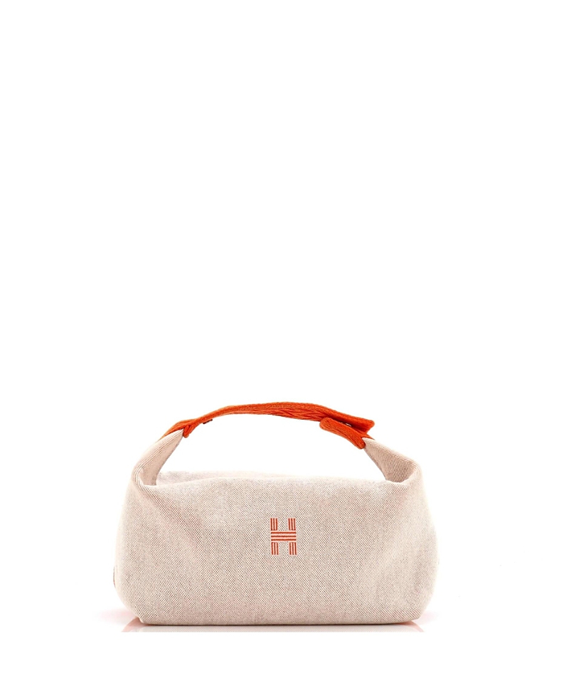 Pre-owned Pre-owned Hermes Hermes Gm Bride-a-brac Travel Case Toile