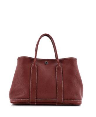 Pre-Owned HERMÈS - 30 Garden Party Tote Leather