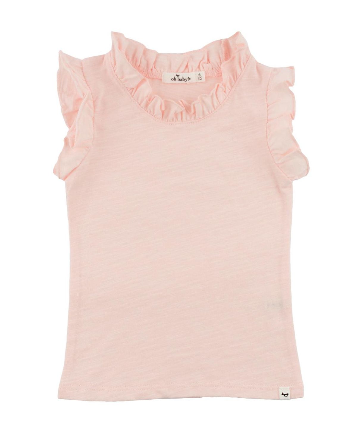oh baby! Girls' Rebekah Ruffle Tank - Little Kid