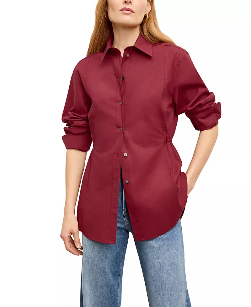M. m.LaFleur Cotton Poplin Bentley Al Fresco Shirt