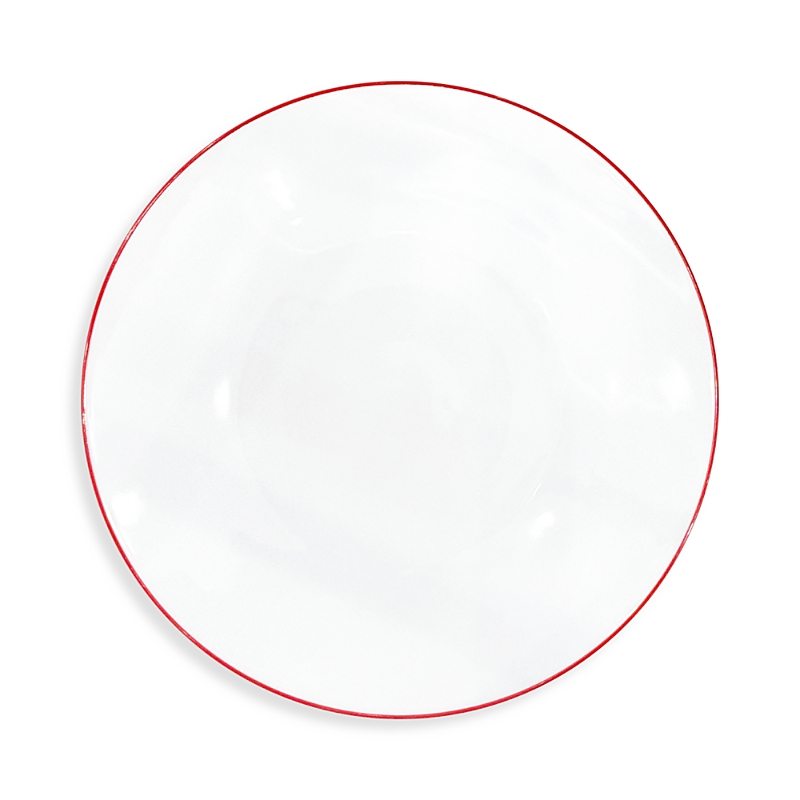 Non Sans Raison Concorde Dinner Plate In Red