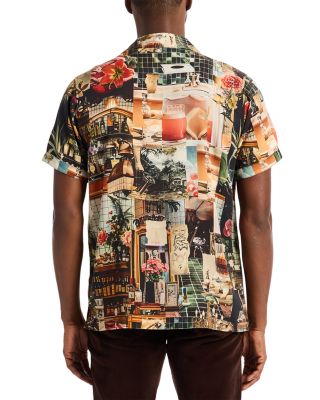 Harry&#39;s Place Button Down Camp Shirt