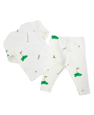 Boys' Golf Print Two Piece Tee and Pant Set - Baby