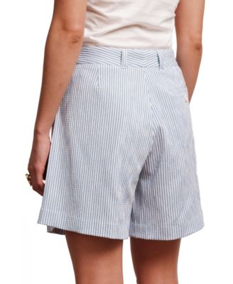  Benny Short Stripe Seersucker