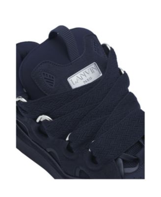  Unisex Curb Leather Sneakers