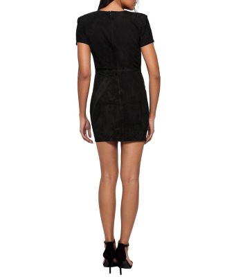 Fortuna Stretch Suede Dress