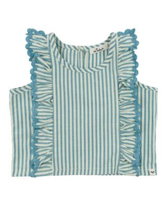 oh baby! - Girls' Cabana with Millie Ruffle Lola Blouse - Baby, Little Kid
