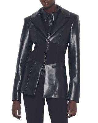 Amour Recycled Leather Blazer