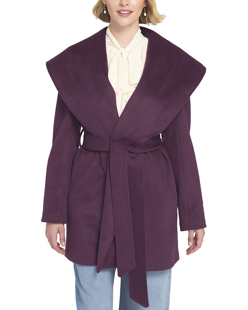 Elle Collection Elle Melton Wrap Coat