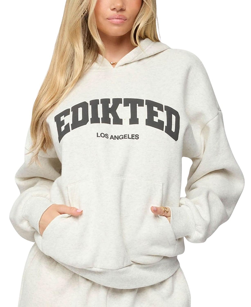 Edikted La Hoodie In Gray