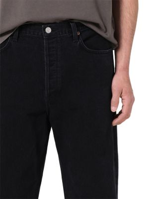 90s Relaxed Fit Mid Rise Jeans in Kember Black