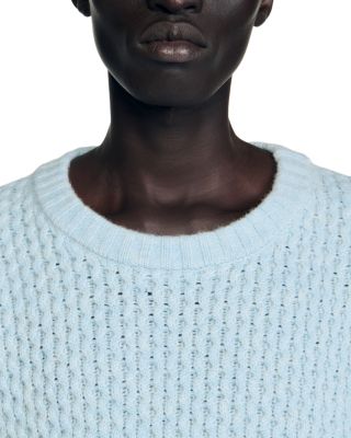 Wool Fine Knit Crewneck Sweater