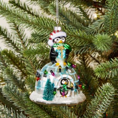 Igloo Penguin Ornament - Exclusive