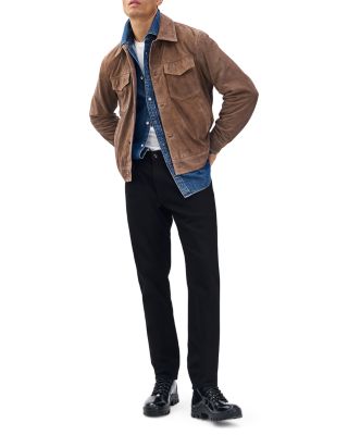 Suede Trucker Jacket