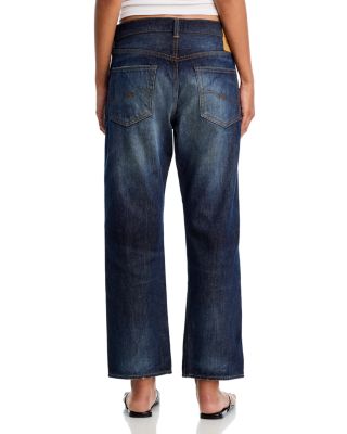 Lindsay High Rise Ankle Slim Leg Jeans in Dewitt Blue