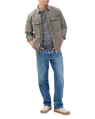 Finch Overdyed Relaxed Fit Button Down Shirt