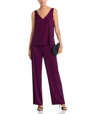 Rosie Silk Blend Embellished Top