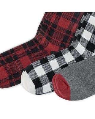 Unisex Holiday Sled Bear Socks, Pack of 3 - Little Kid, Big Kid