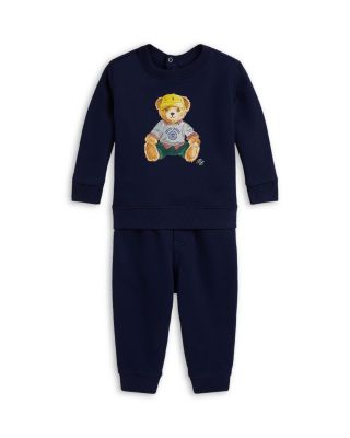 Boys' Polo Bear Fleece Sweatshirt & Pant Set - Baby