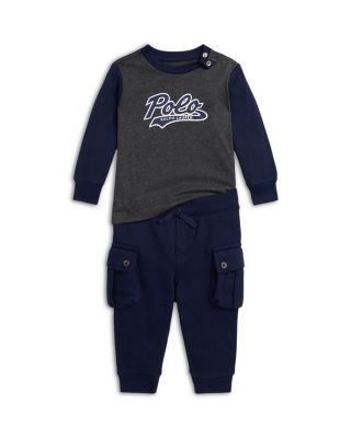 Boys&#39; Logo Jersey Tee &amp; Fleece Jogger Pant Set - Baby