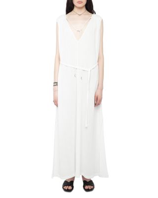 Long Dress in Cotton Gauze