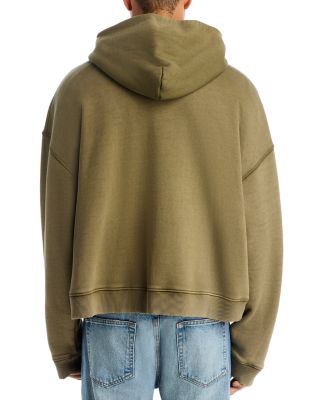 Boxy Reverse Applique Hoodie
