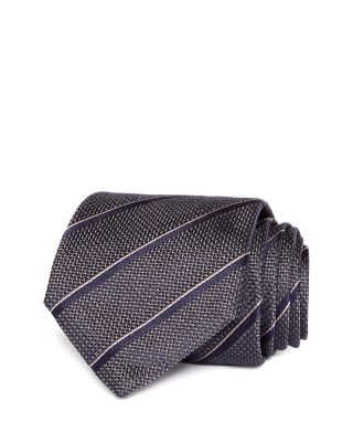 Silk Classic Textured Stripe Tie