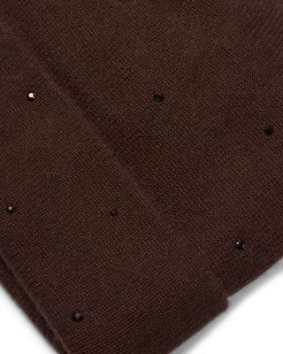 Cashmere Jersey Knit Cuffed Beanie