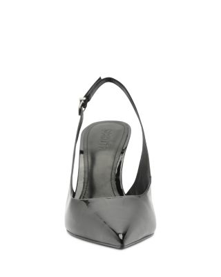 Women's Paola Patent Leather Classic Slingback Pumps