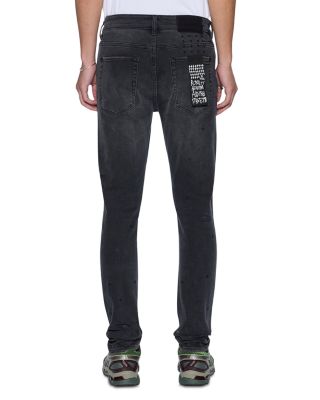 Van Winkle 3rd Degree Black 99 Skinny Fit Jeans, Charcoal