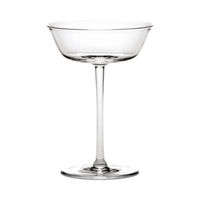 Grace Transparent Champagne Coupe, Set of 4