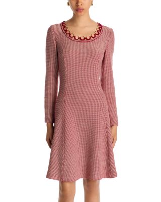 Scoop Neck A Line Dress