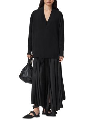 Bern Paneled V Neck Sweater