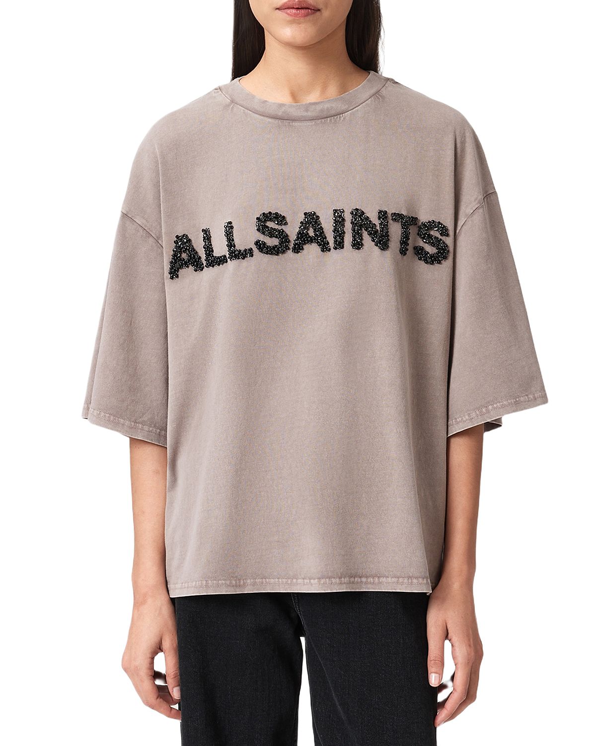 Allsaints Amelie Embroidered Tee